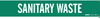 Self-Sticking Vinyl Pipe Marker - 7406-1HV - Brady Corporation