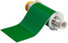 Brady B-595 Green Vinyl Thermal Transfer Continuous Thermal Transfer Printer Label Roll - 6 in Width - 50 ft Length - 13603 - 754473-13603 - R. S. Hughes Company, Inc.