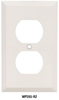 Telco Ivory Nylon Electrical Wallplate - WP265-R2 - Black Box