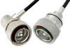 7/16 DIN Male to 7/16 DIN Male Right Angle Cable 48 Inch Length Using PE-C195 Coax - PE37956-48 - Pasternack