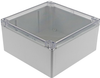 Small Enclosure, Polycarbonate, Grey/clr; Enclosure Type Hammond - 98AC7223 - Newark, An Avnet Company