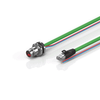 ZK7102-BG00-Axxx | B12, ENP cable, PUR, 2 x 0.75 mm² + (1 x 4 x AWG22), drag-chain suitable, key 1 (24 V DC) -  - Beckhoff Automation LLC