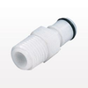 APC Series Coupling Insert, Shutoff Acetal In-Line Pipe Thread -- APCD24004 - Image