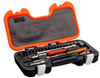 Socket Set, 1/4drv; Kit Contents Bahco - 50M5145 - Newark, An Avnet Company