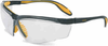 Uvex Genesis X2 Safety Glasses with Black/Yellow Frame and - S3520D - Safety Glasses USA