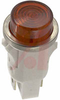 Indicator,Pnl-Mnt;Neon;Red;0.500 In;208-250 VAC;Lens,High Hat;0.187 Terminals - 70130368 - Allied Electronics, Inc.