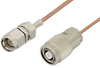 SMA Male to Reverse Polarity TNC Male Cable 24 Inch Length Using RG178 Coax - PE35242-24 - Pasternack