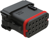 Automotive Housing, Plug, 18Pos, 13A; Product Range Amphenol Sine/tuchel - 80AH9022 - Newark, An Avnet Company