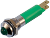 Panel Mount Indicator, Led, 8Mm, Green, 24V; Led Color Wamco - 86T5534 - Newark, An Avnet Company