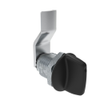 Quarter-Turn Cam Latch, Tall wing, 14mm  Grip, Not Sealed, Zinc Alloy, Powder Coat, Black - E5-2-125-040 - Southco