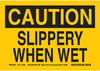 Eco-Friendly Caution Sign - 116221 - Brady Corporation