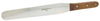 Excelta Two Star Stainless Steel Mixing Spatula - 345 - 0.63 in Tip Width - 8 1/2 in Length - Wood Handle - EXCELTA 345 - R. S. Hughes Company, Inc.