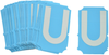 Brady Bradyglo Letter Label - Printed Msg = U - 6004-U - 754473-84402 - R. S. Hughes Company, Inc.