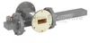 20 dB WR-137 Waveguide Crossguide Coupler with UG-344/U Round Cover Flange and N Female Coupled Port from 5.85 GHz to 8.2 GHz in Bronze -- FMWCT1108 - Image