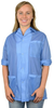 Smock, Convertible Sleeve, Large, Blue; Clothing Style Desco - 33AH5761 - Newark, An Avnet Company