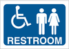 Restroom Sign - 123884 - Brady Corporation