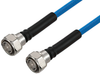 Plenum 4.3-10 Male to 4.3-10 Male Low PIM Cable 100 cm Length Using SPP-375-LLPL Coax Using Times Microwave Parts - PE3C6380-100CM - Pasternack