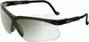 Uvex Genesis Safety Glasses with Black Frame and Ref50 Lens - s3204 - Safety Glasses USA