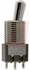 SWITCH, TOGGLE, SUBMINIATURE, LARGE LEVER, BUSHING W/SOLDER LUG TERMINALS,SPDT - 70192112 - Allied Electronics, Inc.