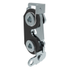 Rotary Push-to-Close Latch, Large Size, Single Stage with Bumper, Perpendicular, 6.7 mm Thru, Steel, Zinc Plate, Bright Chromate, Bright - R4-30-10-105-10 - Southco