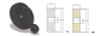 KHK SSA1-100, Module 1, 100 Tooth, Carbon Steel Hubless Gears -- ssa1-100 - Image