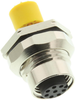 Sensor Connector, M12, Rcpt, 8Pos, Pcb; Product Range Turck - 88M1622 - Newark, An Avnet Company