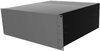 Rack Mount Cabinet, 4U, Alum, Black; Rack U Height Hammond - 57AC6211 - Newark, An Avnet Company