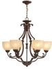 Mid. Chandeliers-Glass Up - 319162 - Light Center (The)