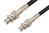SHV Plug to SHV Plug Cable 72 Inch Length Using 75 Ohm RG59 Coax, RoHS - PE3895LF-72 - Pasternack
