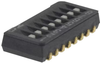 Dip Switch, 6Pos, Spst, Slide, Smd; No. Of Circuits Nidec Copal Electronics - 56AC4731 - Newark, An Avnet Company