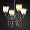 GLA-8910-56-WTFR-NCKL Mid. Chandeliers-Glass Up - 670967 - Capital Lighting, Inc.
