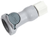Colder High-Flow Quick-Disconnect, Non-Valved PP Body, 3/8