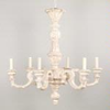 Carbonne Ivory Chandelier - CL26/I - Vaughan Designs, Inc.
