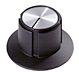 Traditional Series Knob - 325F-3-B - Electronic Hardware Corporation