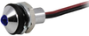 Led Panel Indicator, 6Mm, Blu, 12Vdc; Led Color Vcc (Visual Communications Company) - 51AH5562 - Newark, An Avnet Company