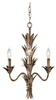 Light Mini Chandelier - F2685/3STA - Murray Feiss Lighting