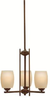 Mini Chandeliers-Glass Shade - 279388 - Light Center (The)