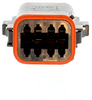 Rectangular Connectors, Heavy Duty - DT Series - DT06-08SB - LADD Distribution