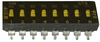 Dip Switch, 0.1A, 50Vdc, 8Pos, Smd Rohs Compliant Cts - 60AJ4834 - Newark, An Avnet Company