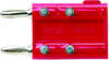 Double Banana Plug, 15A, Turret, Red; Gender Pomona - 34F859 - Newark, An Avnet Company