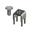 METRIC SCREW TERMINAL (WHITE) - 7768-4 - Keystone Electronics Corp.