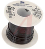 Wire, Hook-Up; 22 AWG; Solid; 0.016 in.; 0.065 in.; -40 degC; 300 V; Black - 70136541 - Allied Electronics, Inc.
