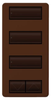 Master Control Switch - RKD-H3BSRL-SI-E - Lutron Electronics Co., Inc.