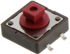 Tactile Sw, Spst, 0.05A, 12Vdc, Solder; Product Range E-Switch - 40T8289 - Newark, An Avnet Company