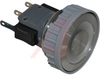 Switch, Pushbutton; 5 A (Max.); SPDT; Quick Connect; Silver; - 70020837 - Allied Electronics, Inc.