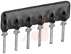 Resistor, Ntwrk;10 K Ohms;Bussed;Epoxy Coated Alumina;SIP;0.20W;+/-2%;6Pin;-55de - 70202043 - Allied Electronics, Inc.