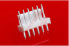 .100 KK Header; Vertical; Friction Lock; 9 Circuit - 70191012 - Allied Electronics, Inc.