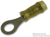 Terminal, Ring Tongue, #4, 22Awg, Yel; Stud Size - Metric Amp - Te Connectivity - 26AC7021 - Newark, An Avnet Company