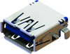 Usb, 3.0 Type A, Receptacle, Smt; Usb Connector Type Gct (Global Connector Technology) - 65T5392 - Newark, An Avnet Company