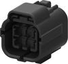 Plug Housing, 6Pos, Pbt, Black; Product Range Te Connectivity - 44AC0097 - Newark, An Avnet Company